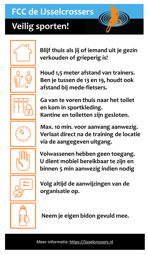 Informatie corona maatregelen