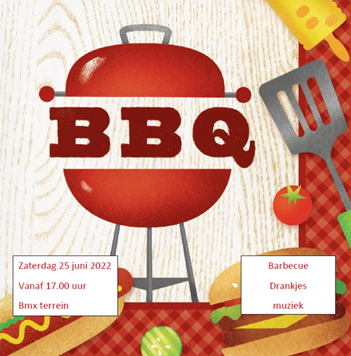 Vrijwilligers BBQ zaterdag 25 juni 17:00 uur, geef je op!